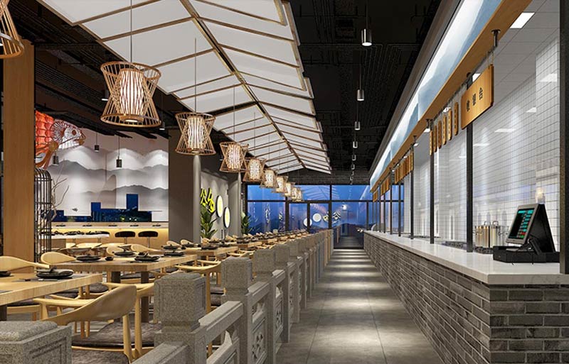 谷乡家味中餐厅室内装饰设计-3