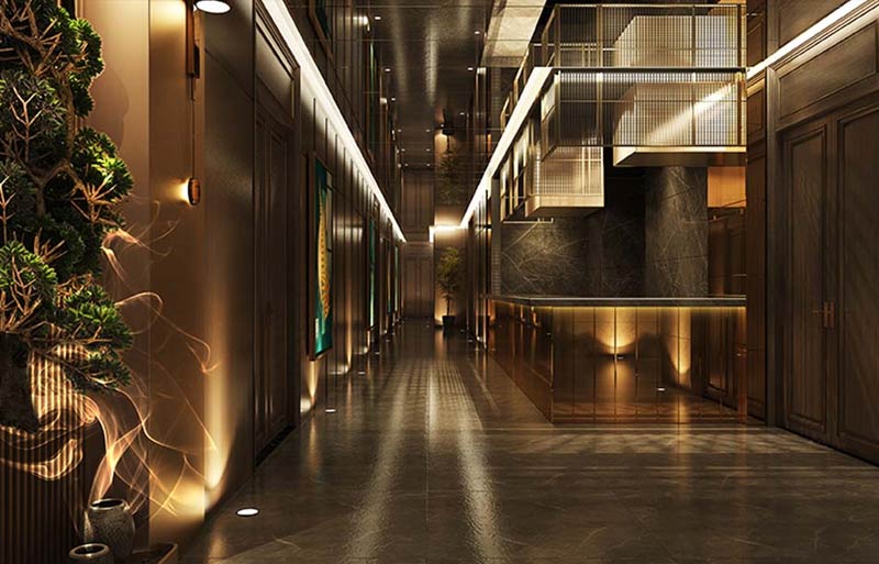 时味品牌高档中餐厅装修-5