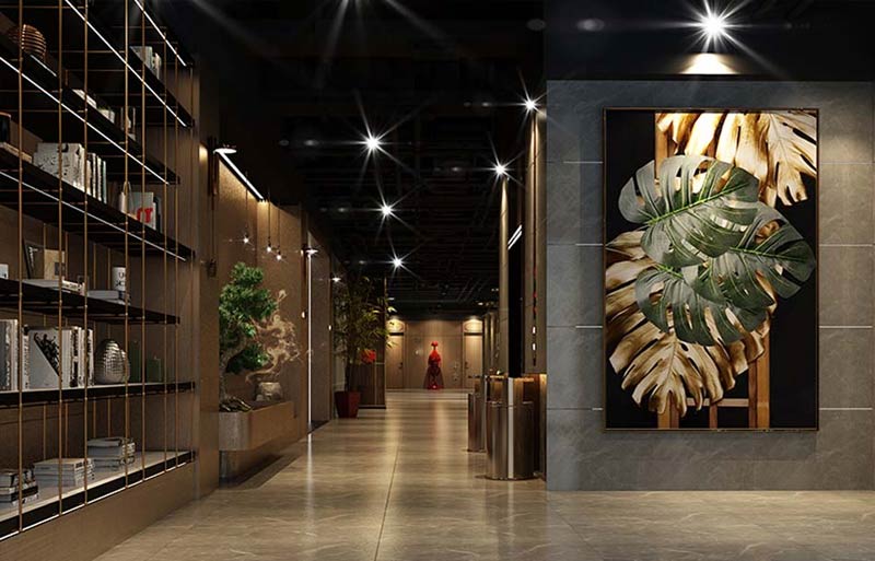 时味品牌高档中餐厅装修-6