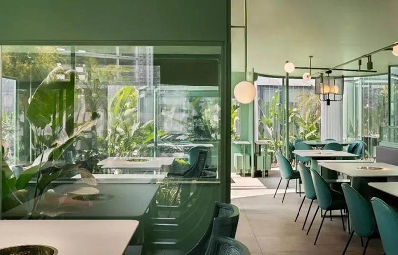 生如夏花泰式海鲜火锅店装潢设计-1