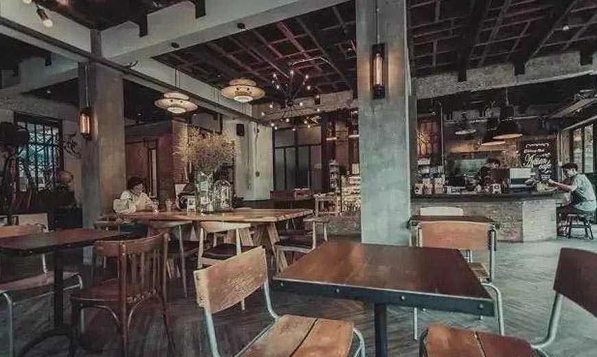 T.COFFEE景上木场复古咖啡厅设计