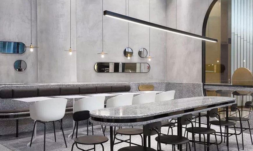 人间烟火轻食餐厅设计