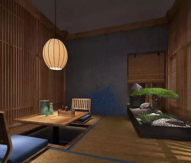 倾月日本料理店设计方案