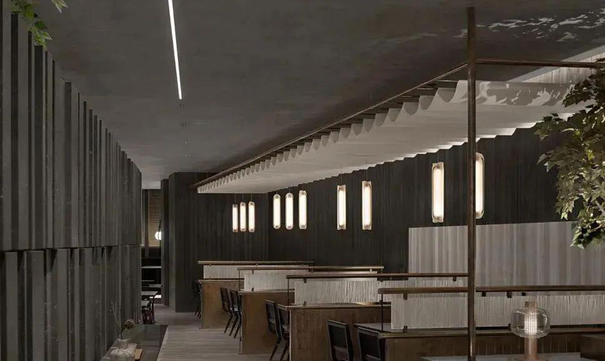 锦日料餐厅设计理念