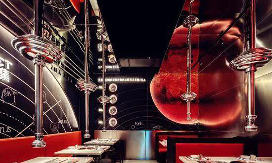 小猪川味烧烤店怎么设计