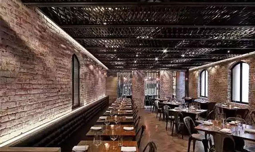 45度商务餐厅设计