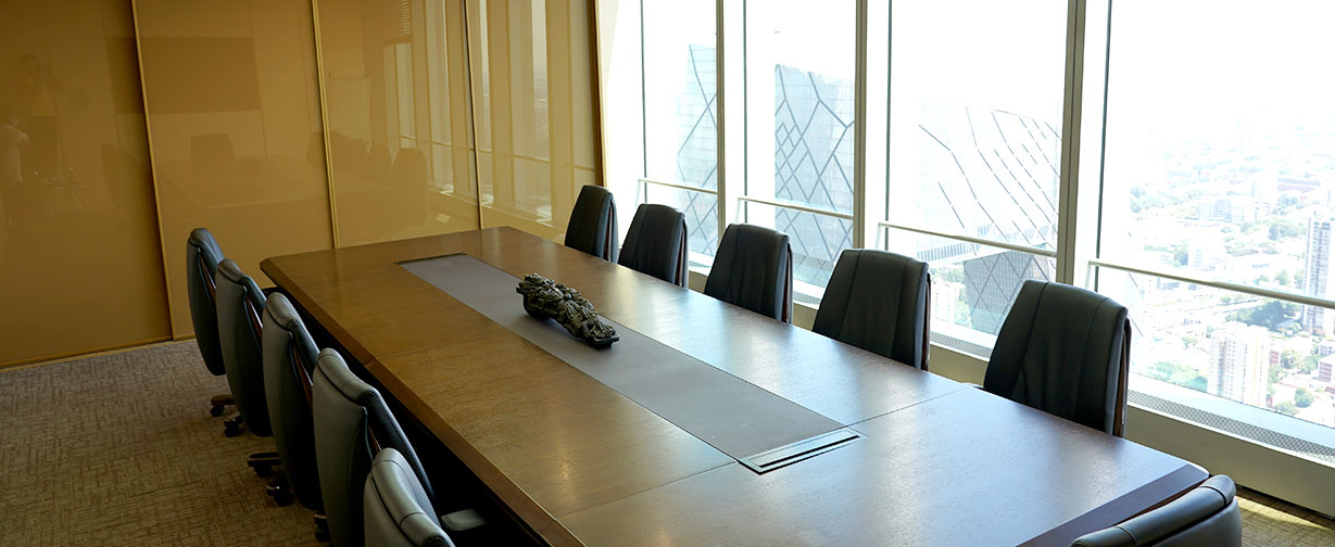 泛泛装饰餐厅装修设计公司会议室图片-1